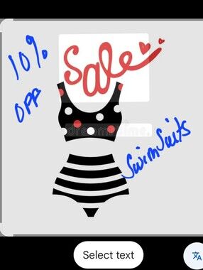 10 % OFF SWIM SUIT SALE
